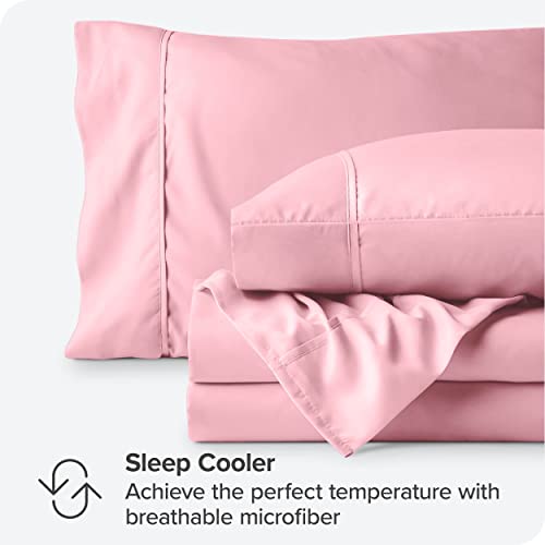 Bare Home Full Sheet Set - 1800 Ultra-Soft Microfiber Full Bed Sheets -