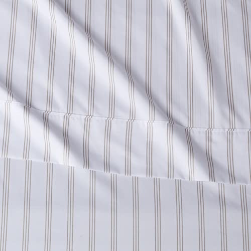 AmazonBasics Light-Weight Microfiber Sheet Set - Full, Black