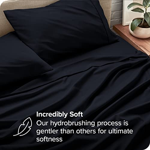 Bare Home Full Sheet Set - 1800 Ultra-Soft Microfiber Full Bed Sheets -