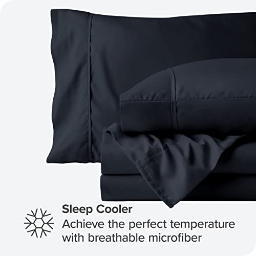 Bare Home Full Sheet Set - 1800 Ultra-Soft Microfiber Full Bed Sheets -