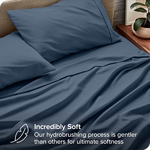 Bare Home Full Sheet Set - 1800 Ultra-Soft Microfiber Full Bed Sheets -