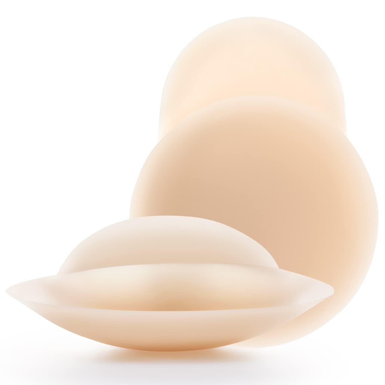 Nippies Reusable Nipple Covers, Skin Safe Pasties in Circle or Lift Style | Dermatologist Tested Adhesive Pasties, Sticky Up to 20 Wears, Stays On through Sweaty Summer Heat, Travel Case Included