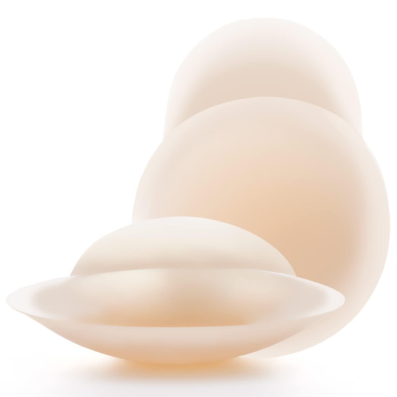 Nippies Reusable Nipple Covers, Skin Safe Pasties in Circle or Lift Style | Dermatologist Tested Adhesive Pasties, Sticky Up to 20 Wears, Stays On through Sweaty Summer Heat, Travel Case Included