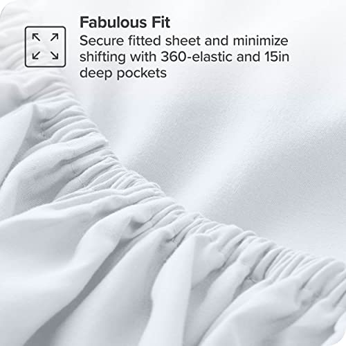 Bare Home Full Sheet Set - 1800 Ultra-Soft Microfiber Full Bed Sheets -