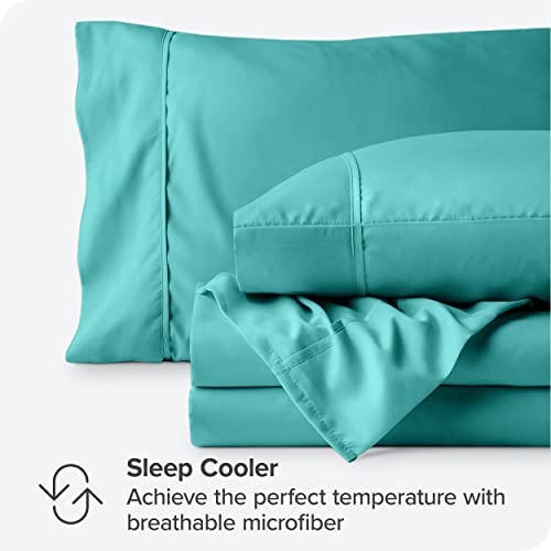 Bare Home Full Sheet Set - 1800 Ultra-Soft Microfiber Full Bed Sheets -