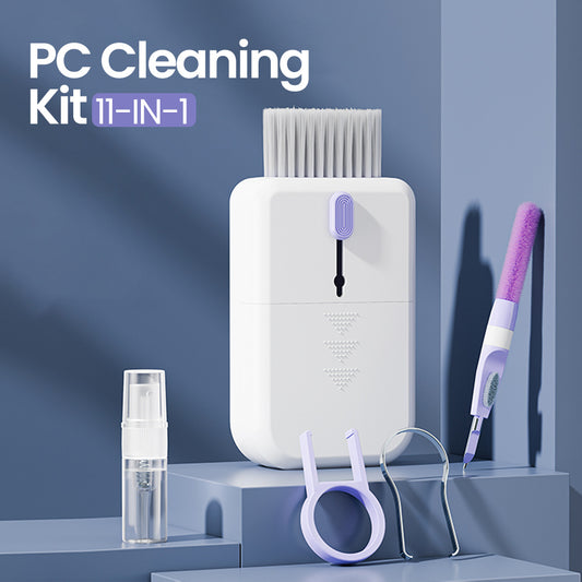 Portable 11 In 1 Multifunctional Cleaning Kit Computer Keyboard Cleaner