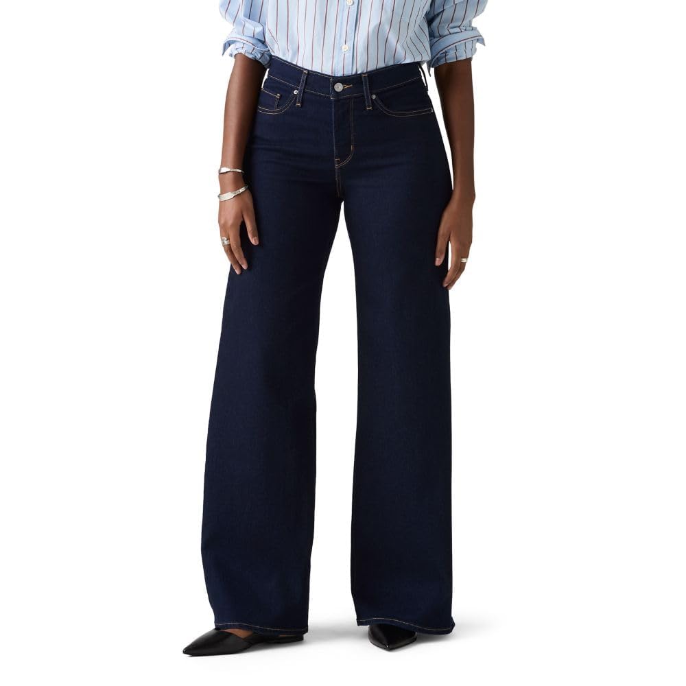 Levi's Womens 318 Shaping Wide-Leg Jeans (Also Available in Plus)