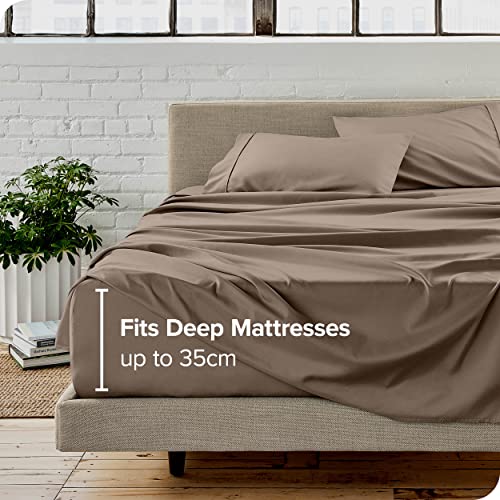 Bare Home Full Sheet Set - 1800 Ultra-Soft Microfiber Full Bed Sheets -