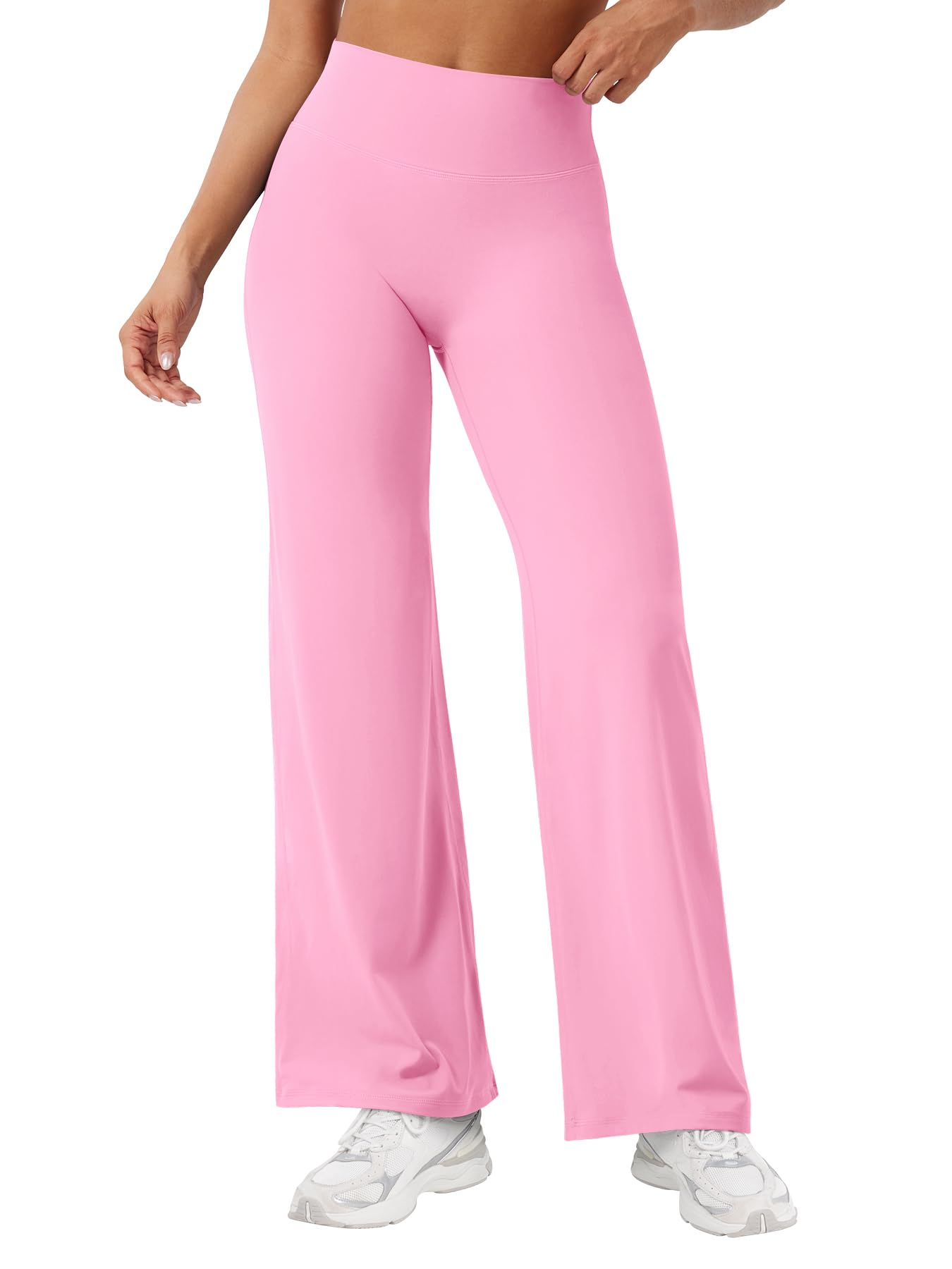 YEOREO Workout Leggings Womens No Front Seam Straight Leggings 29"/ 31.5"/ 33"/ 35" High Waist Buttery Eddiy Gym Yoga Pants