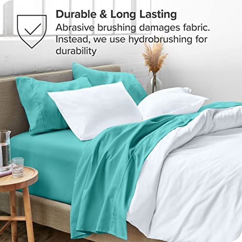 Bare Home Full Sheet Set - 1800 Ultra-Soft Microfiber Full Bed Sheets -