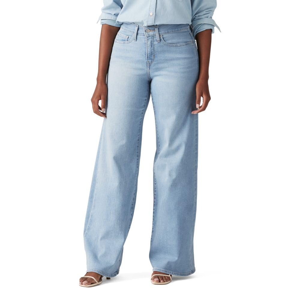 Levi's Womens 318 Shaping Wide-Leg Jeans (Also Available in Plus)