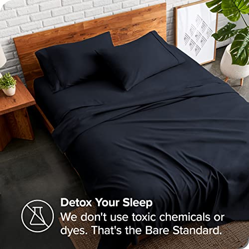 Bare Home Full Sheet Set - 1800 Ultra-Soft Microfiber Full Bed Sheets -