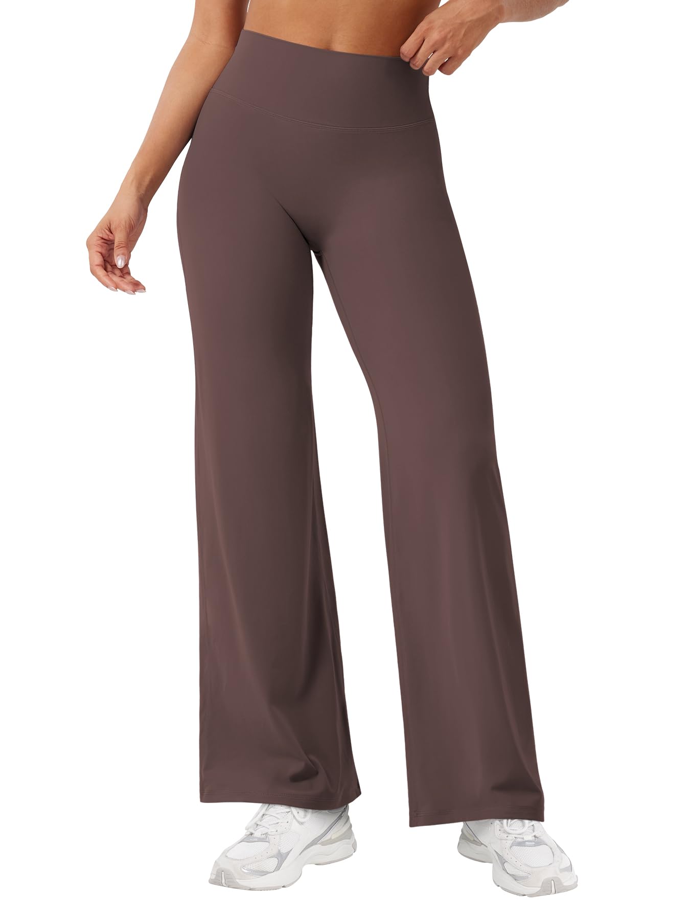 YEOREO Workout Leggings Womens No Front Seam Straight Leggings 29"/ 31.5"/ 33"/ 35" High Waist Buttery Eddiy Gym Yoga Pants