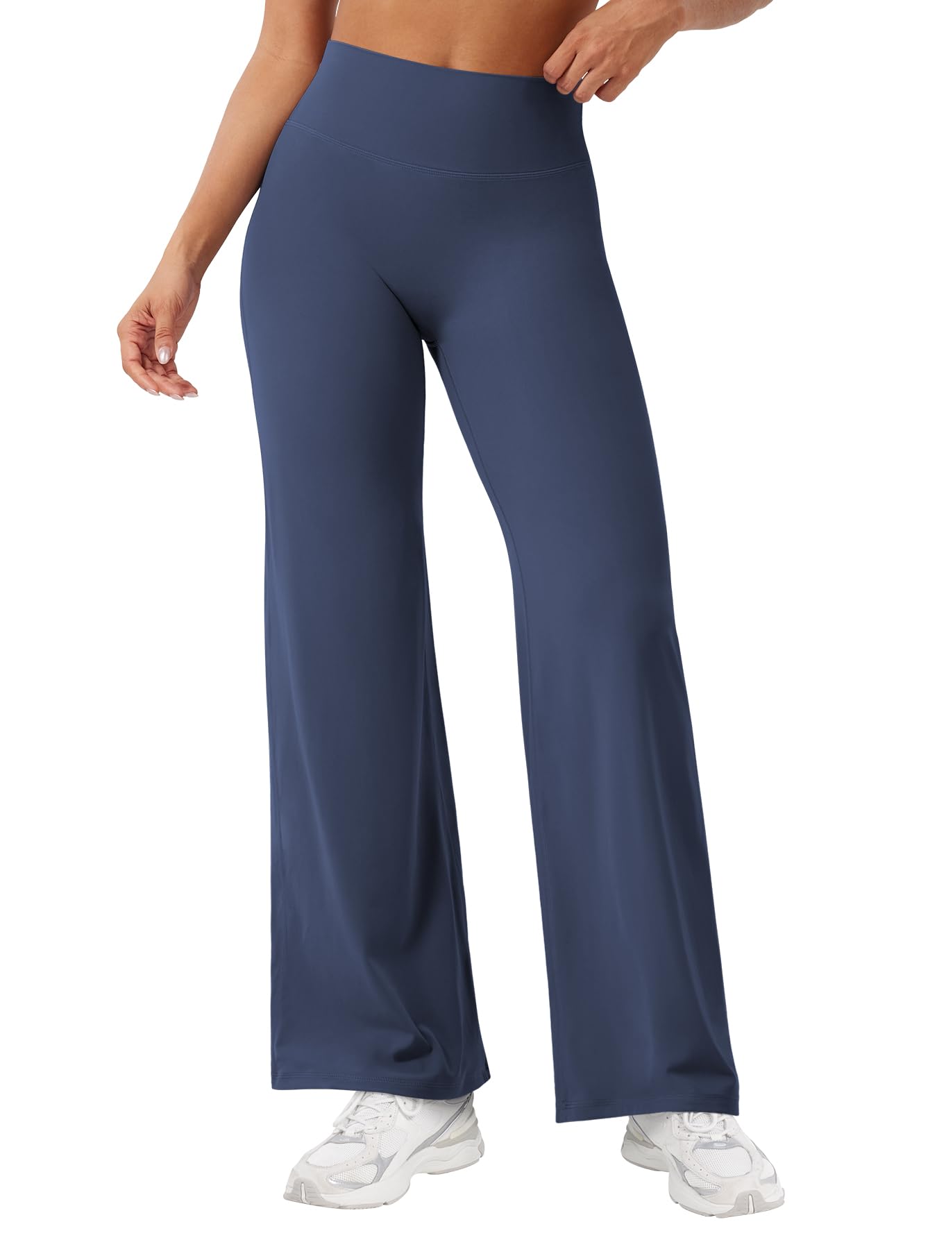YEOREO Workout Leggings Womens No Front Seam Straight Leggings 29"/ 31.5"/ 33"/ 35" High Waist Buttery Eddiy Gym Yoga Pants