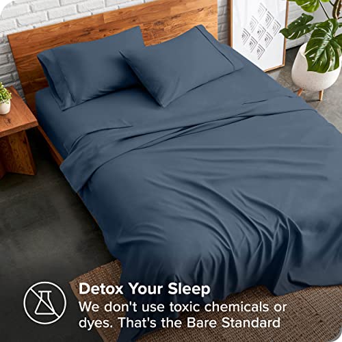 Bare Home Full Sheet Set - 1800 Ultra-Soft Microfiber Full Bed Sheets -