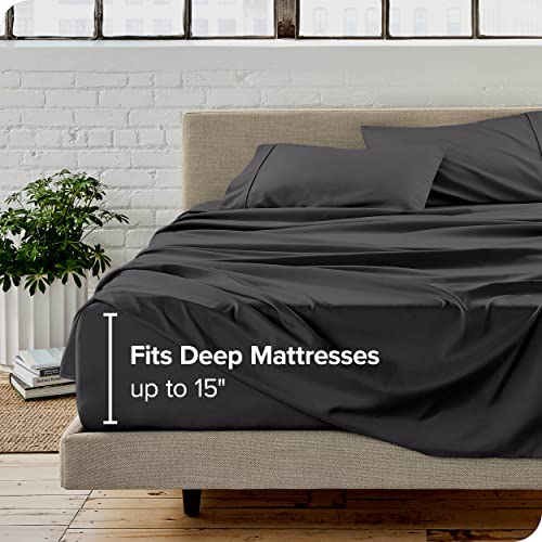 Bare Home Full Sheet Set - 1800 Ultra-Soft Microfiber Full Bed Sheets -