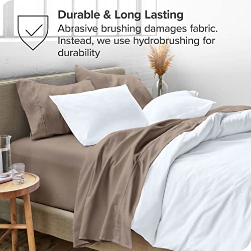 Bare Home Full Sheet Set - 1800 Ultra-Soft Microfiber Full Bed Sheets -