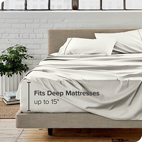 Bare Home Full Sheet Set - 1800 Ultra-Soft Microfiber Full Bed Sheets -