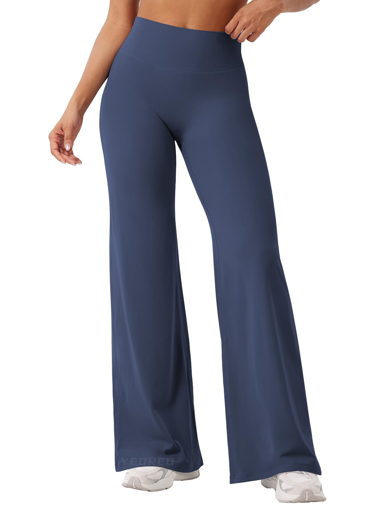 YEOREO Workout Leggings Womens No Front Seam Straight Leggings 29"/ 31.5"/ 33"/ 35" High Waist Buttery Eddiy Gym Yoga Pants