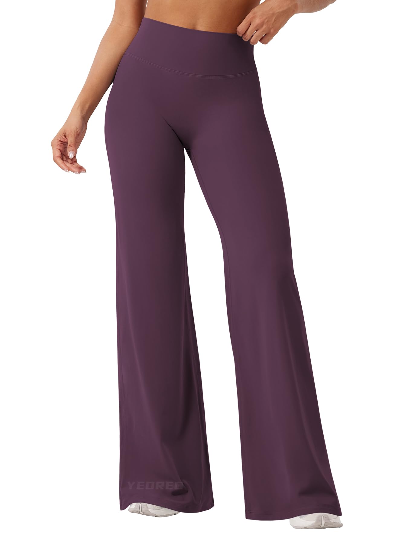 YEOREO Workout Leggings Womens No Front Seam Straight Leggings 29"/ 31.5"/ 33"/ 35" High Waist Buttery Eddiy Gym Yoga Pants