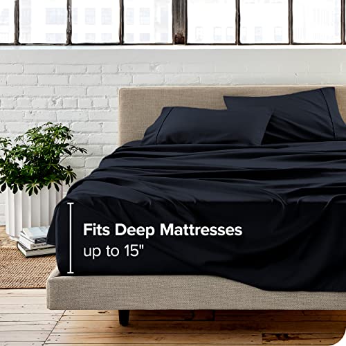 Bare Home Full Sheet Set - 1800 Ultra-Soft Microfiber Full Bed Sheets -