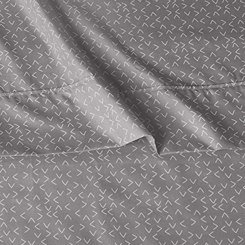 AmazonBasics Light-Weight Microfiber Sheet Set - Full, Black