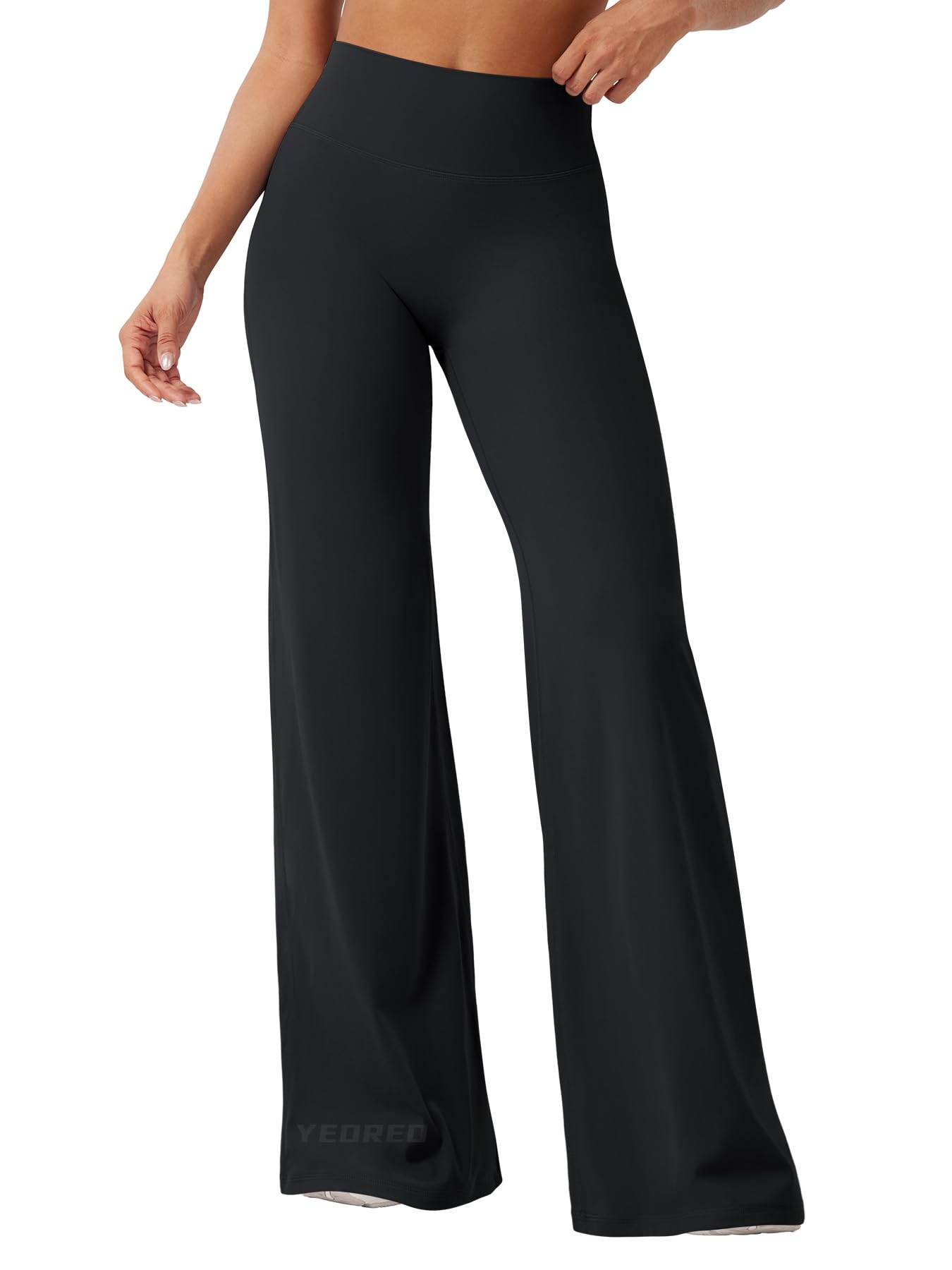 YEOREO Workout Leggings Womens No Front Seam Straight Leggings 29"/ 31.5"/ 33"/ 35" High Waist Buttery Eddiy Gym Yoga Pants