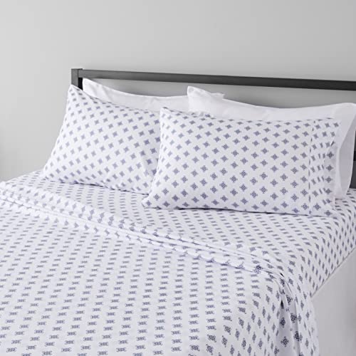 AmazonBasics Light-Weight Microfiber Sheet Set - Full, Black