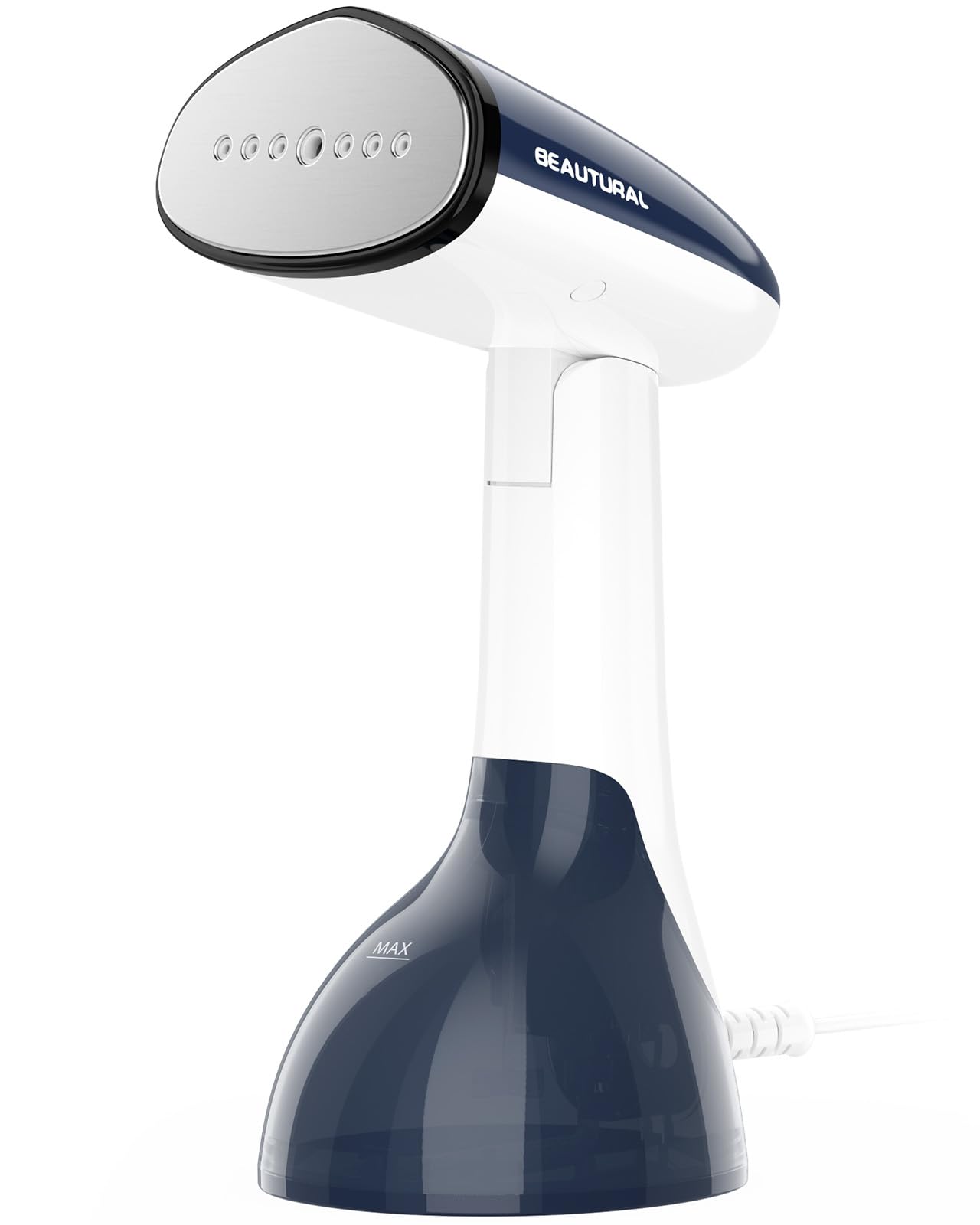 BEAUTURAL 1200-Watt Handheld Steamer for Clothes, 30-Second Heat-up, 8.79-Ounce Water Tank, Aqua