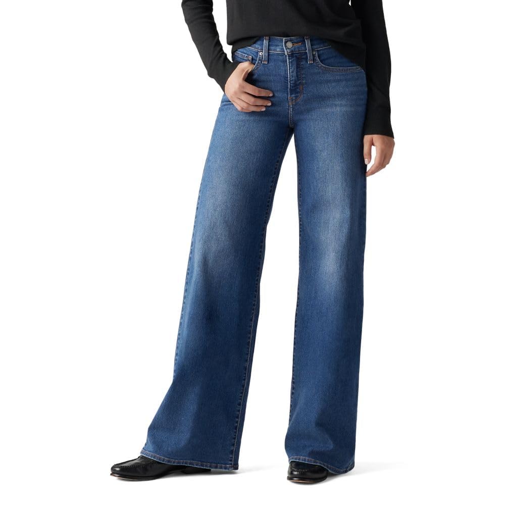 Levi's Womens 318 Shaping Wide-Leg Jeans (Also Available in Plus)