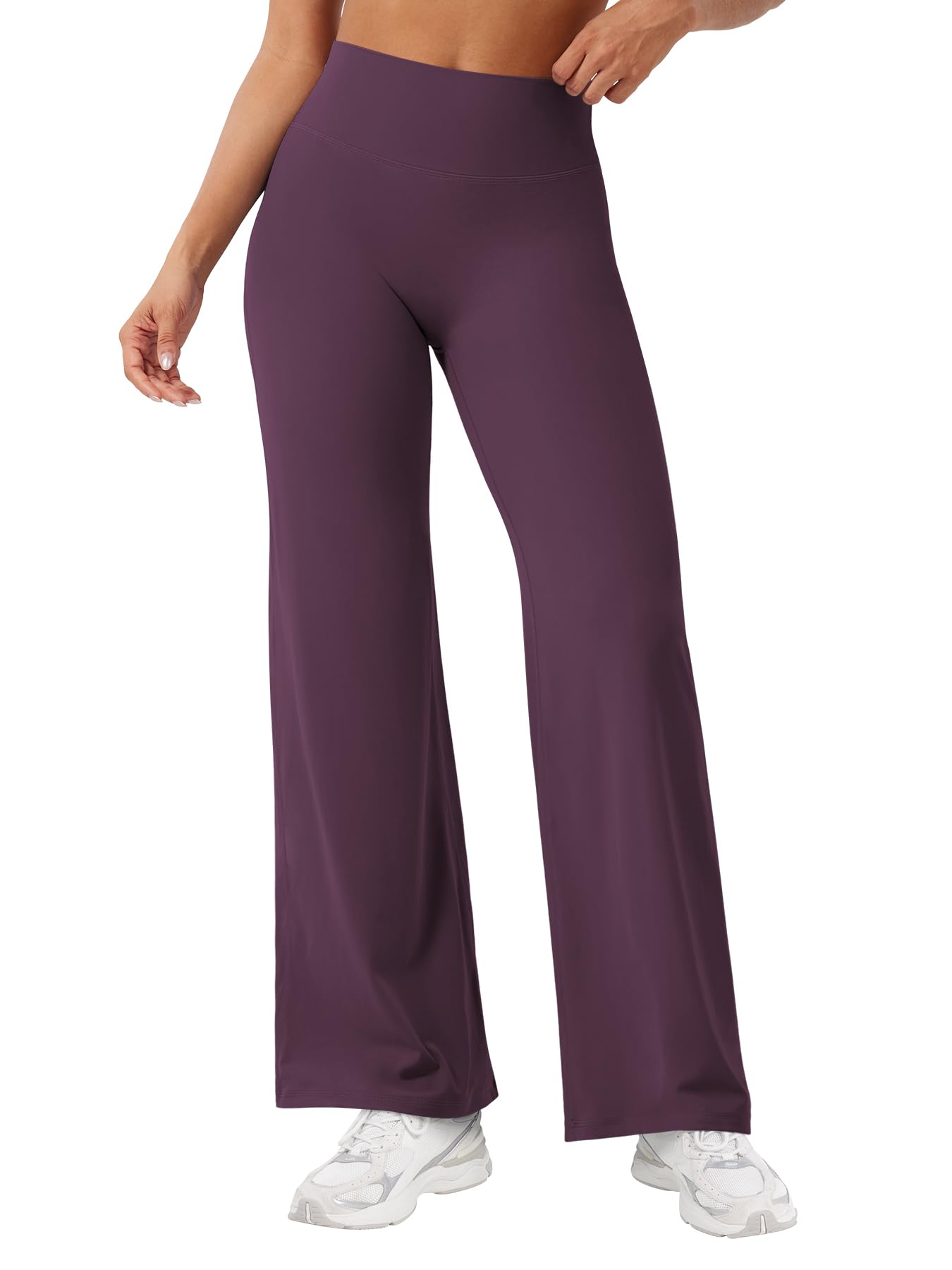 YEOREO Workout Leggings Womens No Front Seam Straight Leggings 29"/ 31.5"/ 33"/ 35" High Waist Buttery Eddiy Gym Yoga Pants