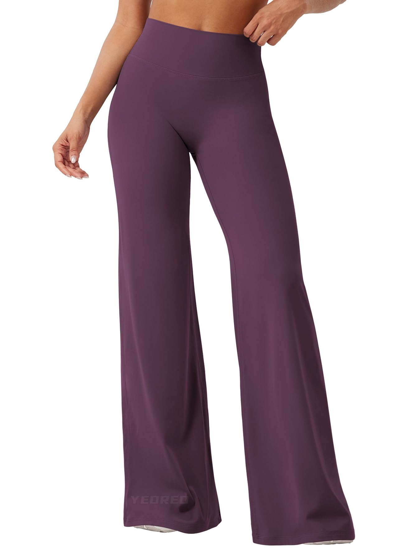 YEOREO Workout Leggings Womens No Front Seam Straight Leggings 29"/ 31.5"/ 33"/ 35" High Waist Buttery Eddiy Gym Yoga Pants