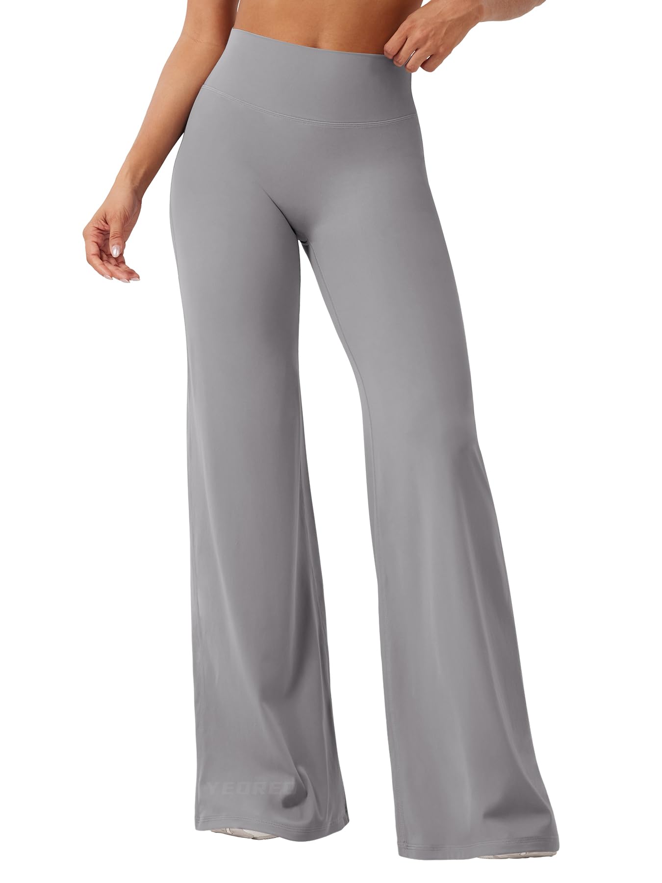 YEOREO Workout Leggings Womens No Front Seam Straight Leggings 29"/ 31.5"/ 33"/ 35" High Waist Buttery Eddiy Gym Yoga Pants