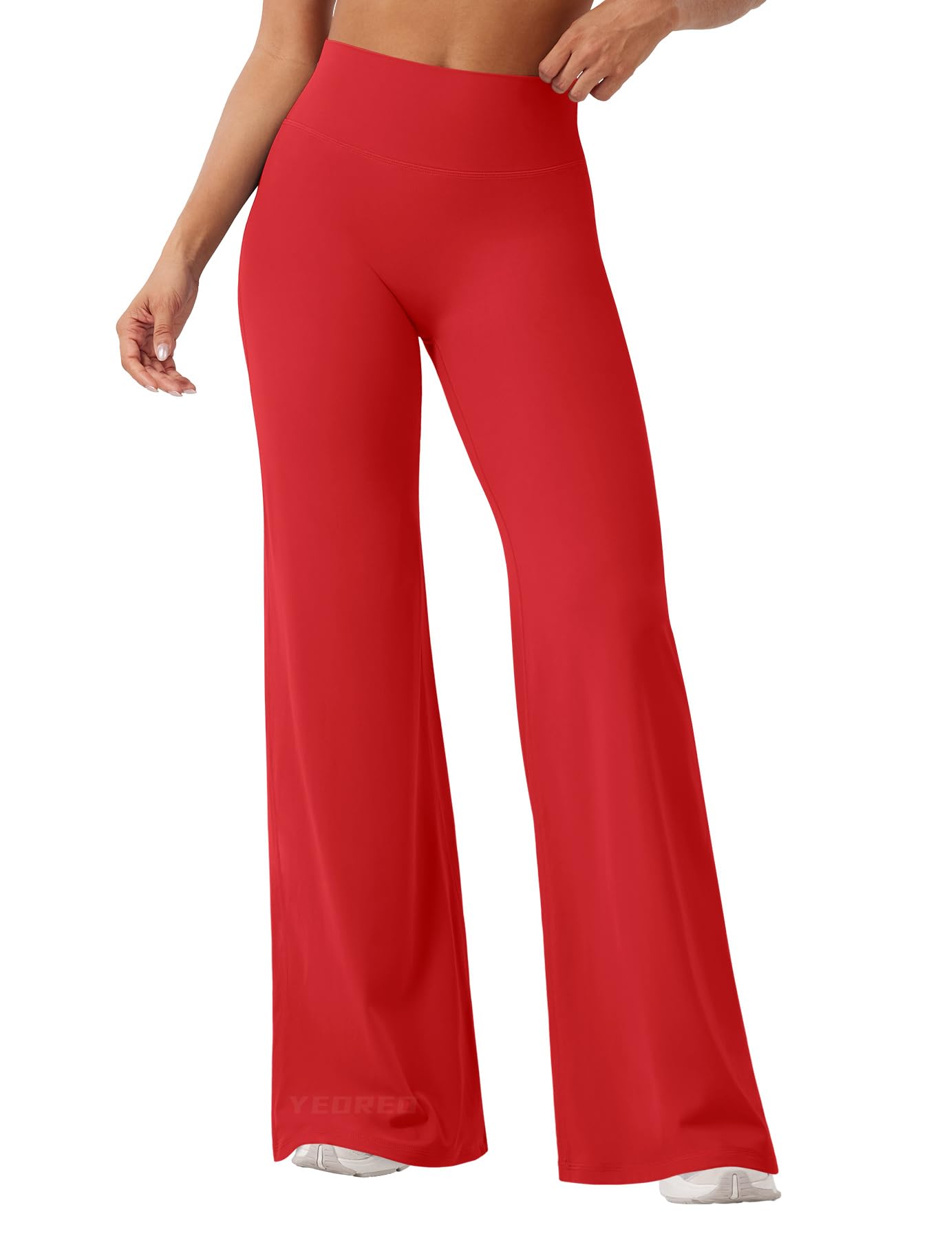 YEOREO Workout Leggings Womens No Front Seam Straight Leggings 29"/ 31.5"/ 33"/ 35" High Waist Buttery Eddiy Gym Yoga Pants