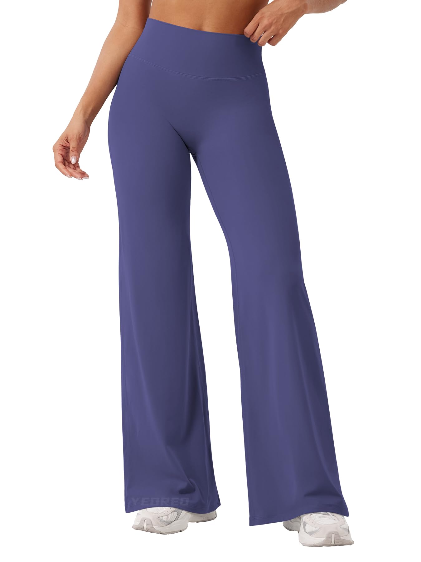 YEOREO Workout Leggings Womens No Front Seam Straight Leggings 29"/ 31.5"/ 33"/ 35" High Waist Buttery Eddiy Gym Yoga Pants