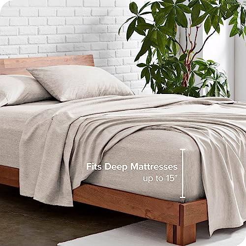 Bare Home Full Sheet Set - 1800 Ultra-Soft Microfiber Full Bed Sheets -