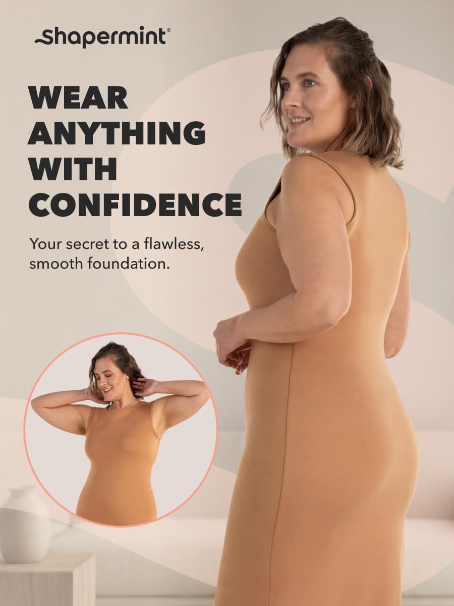 SHAPERMINT Shapewear for Women - High-Waisted Shapewear Tummy Control Shorts, Thigh Slimmer, Underwear for Women