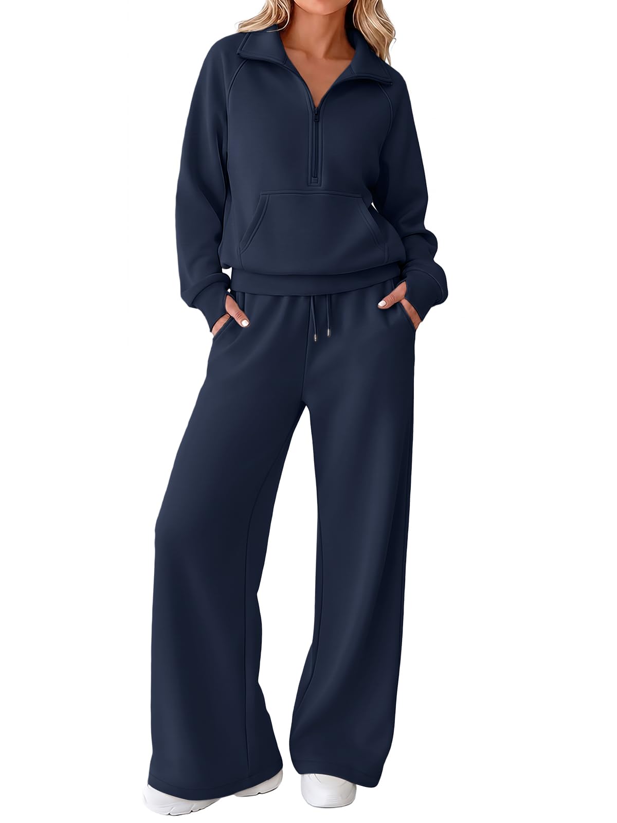 EFAN Women Sweatsuits 2 Piece Set Modal Blend Lounge Wear Fall Outfits