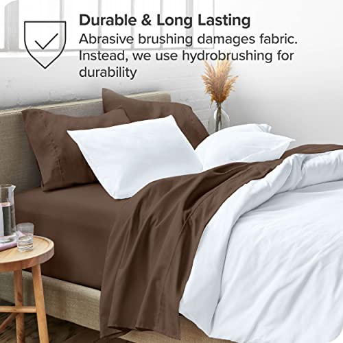 Bare Home Full Sheet Set - 1800 Ultra-Soft Microfiber Full Bed Sheets -