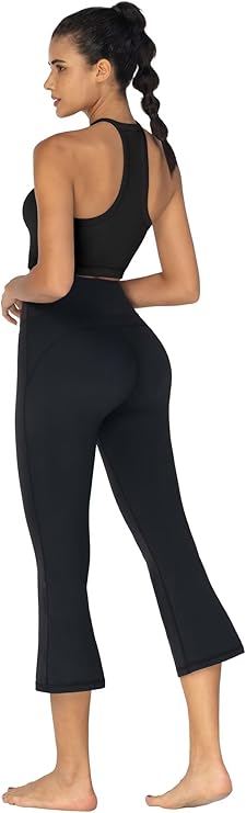 Sunzel Butterflycra High Waist Mini Flared Leggings for Women