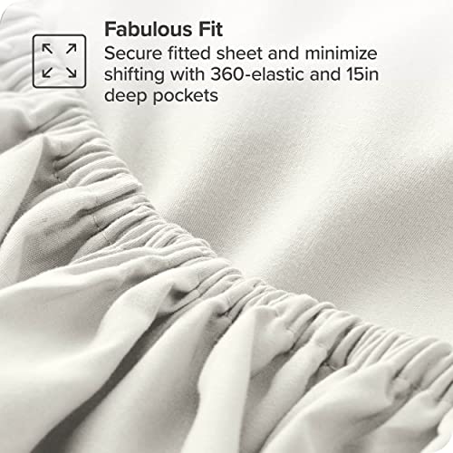 Bare Home Full Sheet Set - 1800 Ultra-Soft Microfiber Full Bed Sheets -