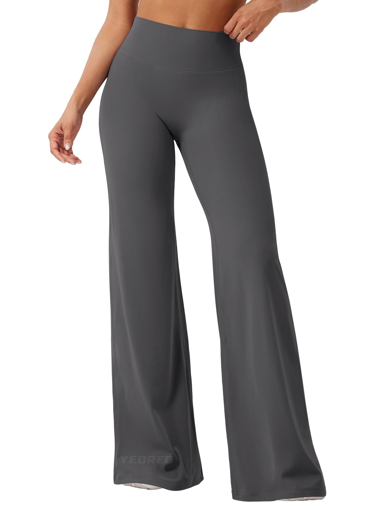 YEOREO Workout Leggings Womens No Front Seam Straight Leggings 29"/ 31.5"/ 33"/ 35" High Waist Buttery Eddiy Gym Yoga Pants