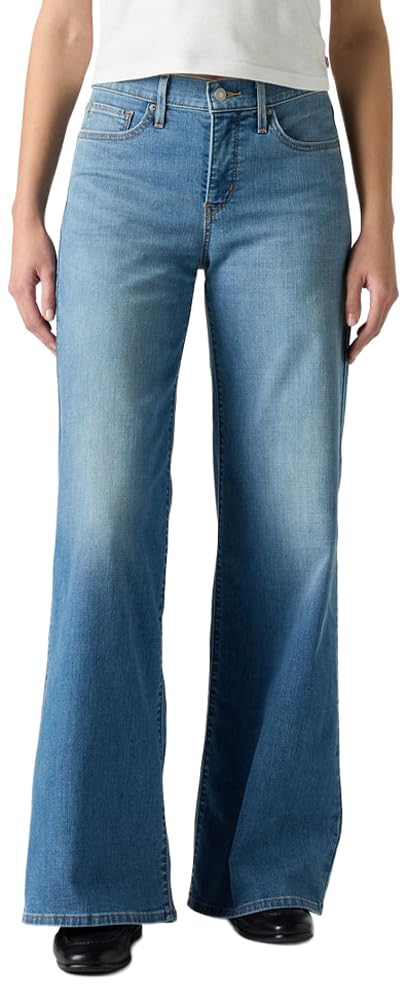 Levi's Womens 318 Shaping Wide-Leg Jeans (Also Available in Plus)