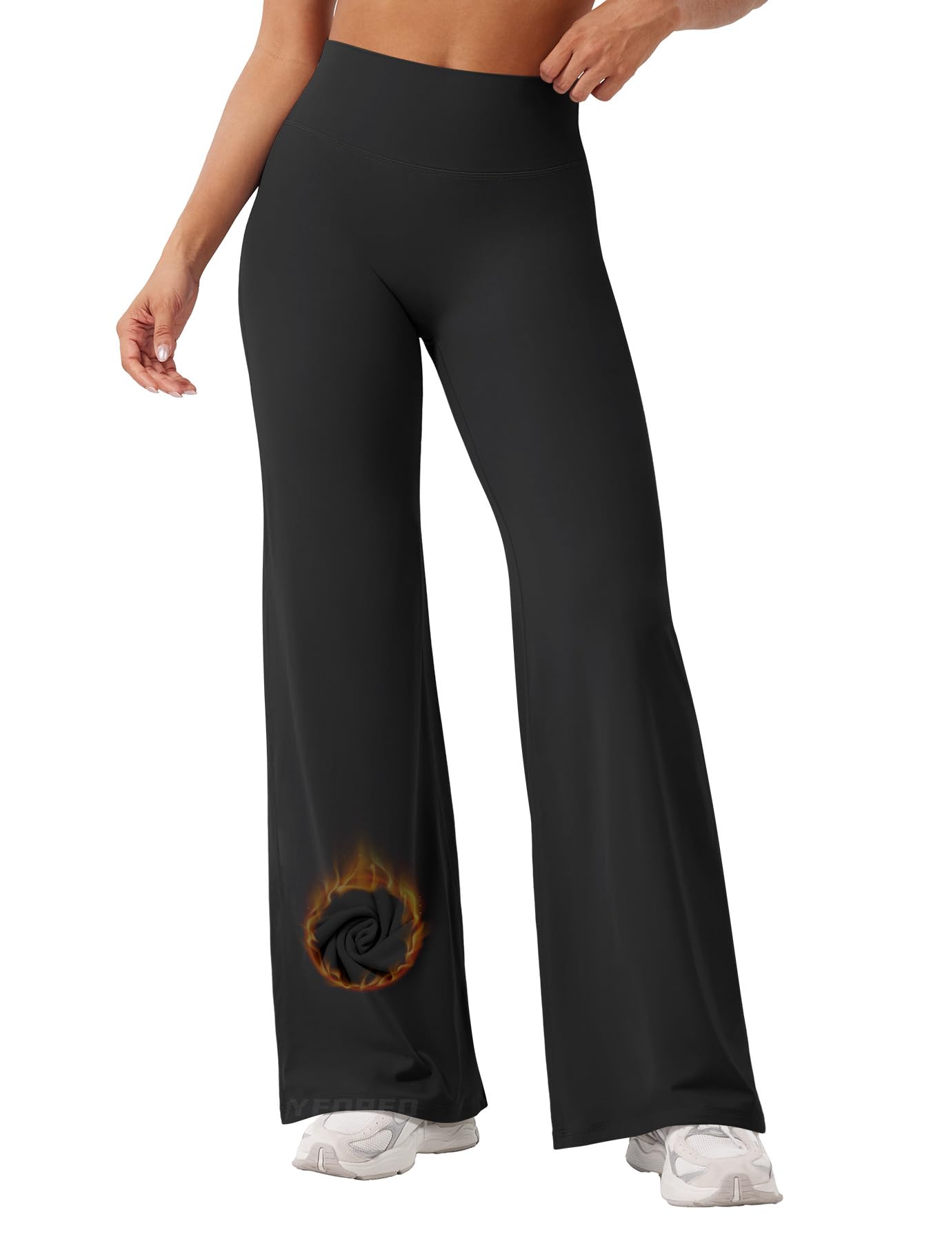 YEOREO Workout Leggings Womens No Front Seam Straight Leggings 29"/ 31.5"/ 33"/ 35" High Waist Buttery Eddiy Gym Yoga Pants