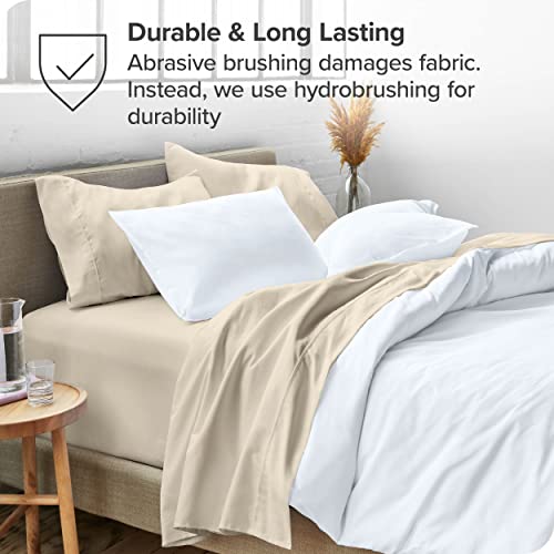 Bare Home Full Sheet Set - 1800 Ultra-Soft Microfiber Full Bed Sheets -