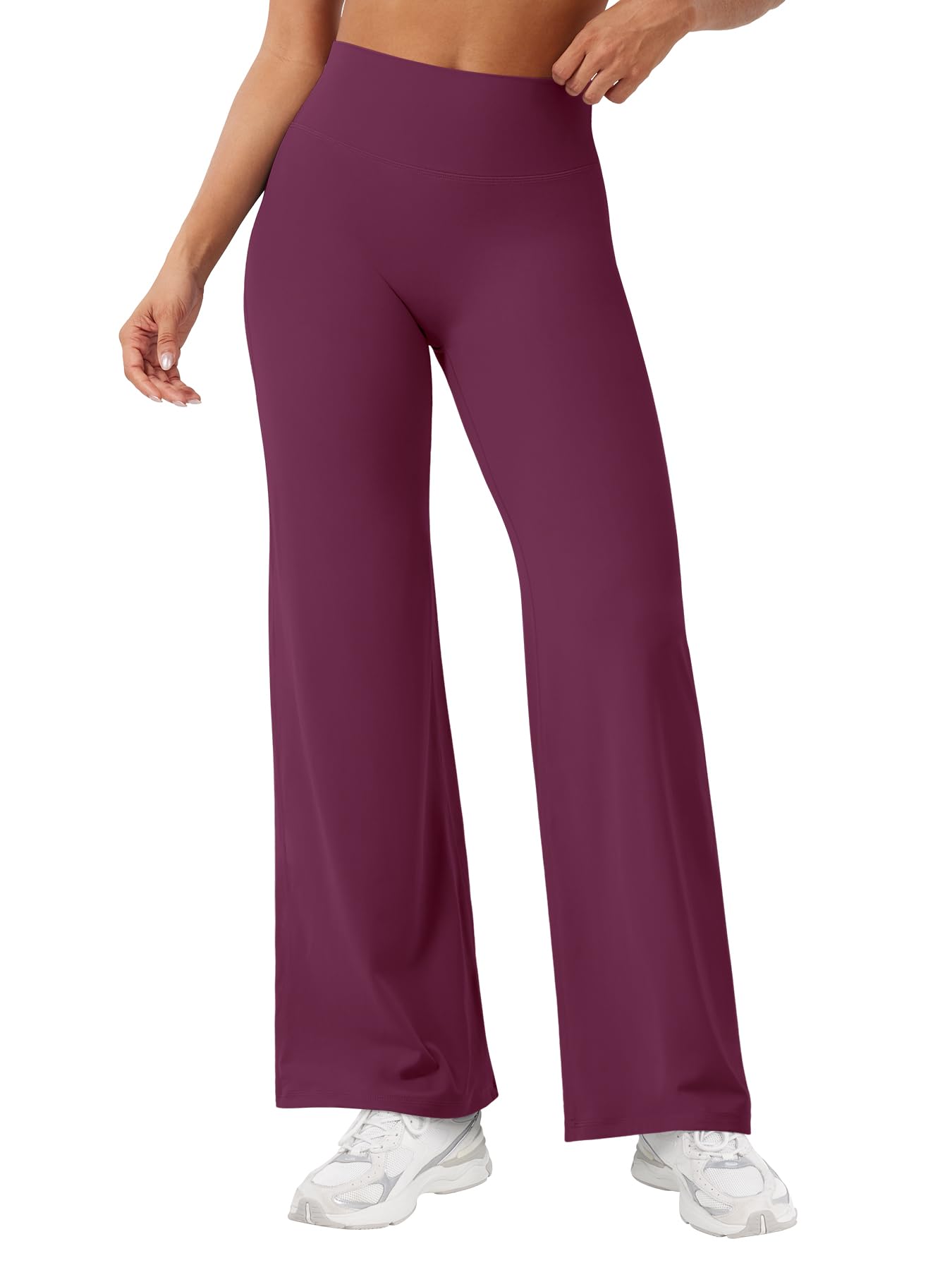 YEOREO Workout Leggings Womens No Front Seam Straight Leggings 29"/ 31.5"/ 33"/ 35" High Waist Buttery Eddiy Gym Yoga Pants