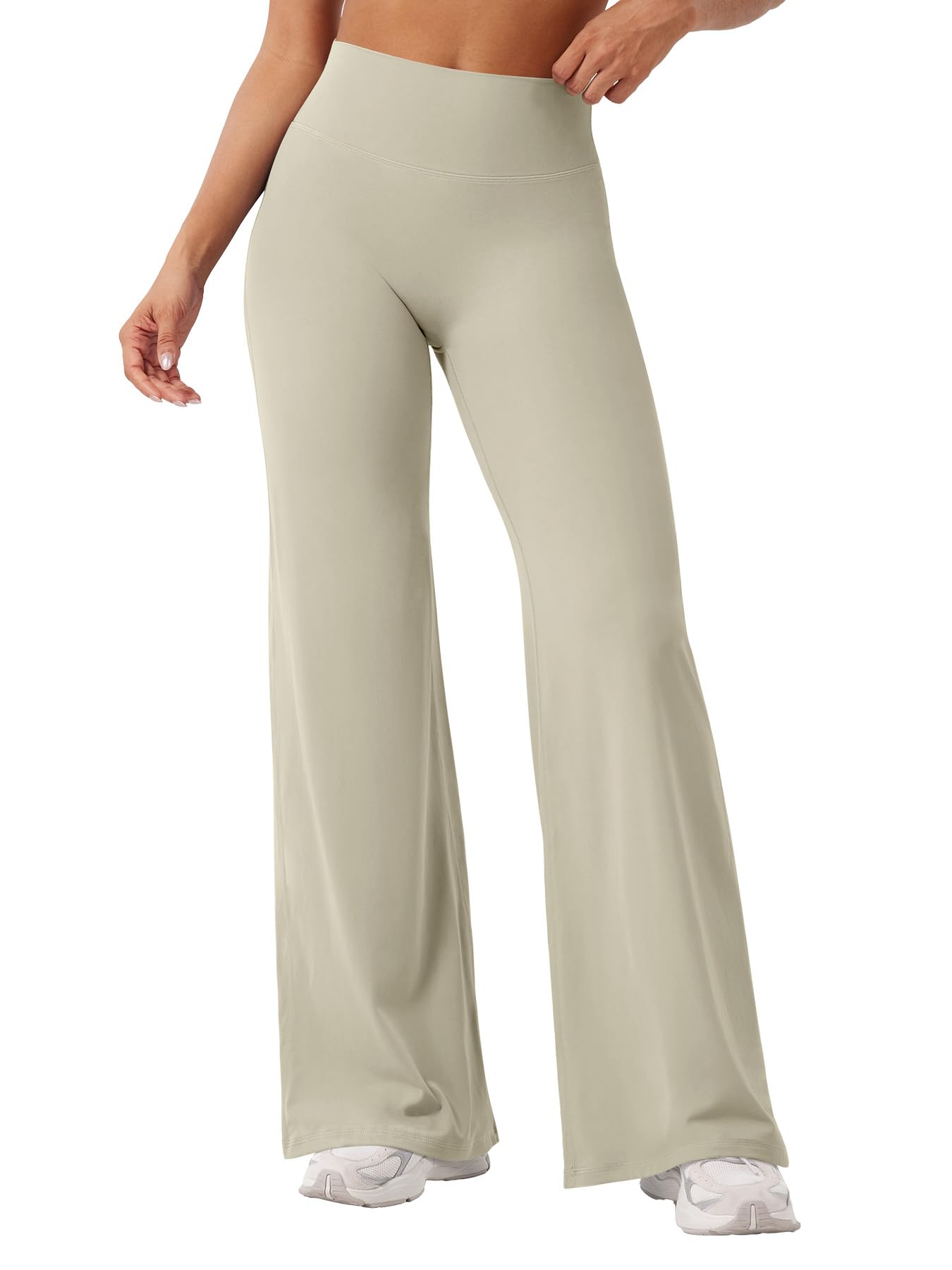 YEOREO Workout Leggings Womens No Front Seam Straight Leggings 29"/ 31.5"/ 33"/ 35" High Waist Buttery Eddiy Gym Yoga Pants