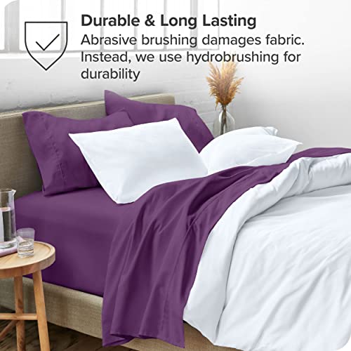 Bare Home Full Sheet Set - 1800 Ultra-Soft Microfiber Full Bed Sheets -