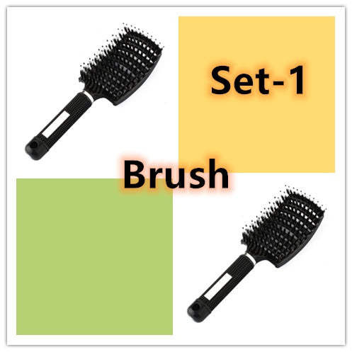 Hairbrush Anti Klit Brushy Haarborstel Women Detangler Hair Brush