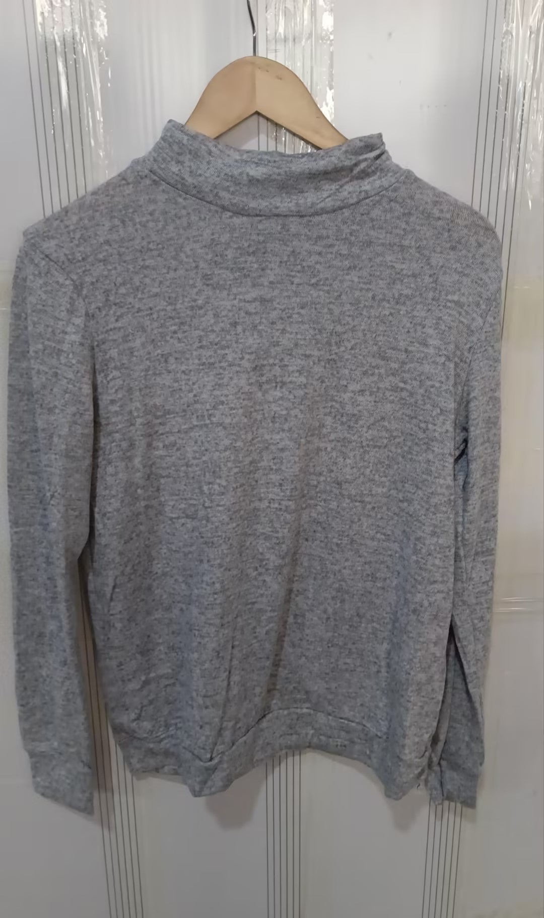 Fashion Long Sleeve Pullover Sweater Fall And Winter Fashion Solid Color Knitted Tops